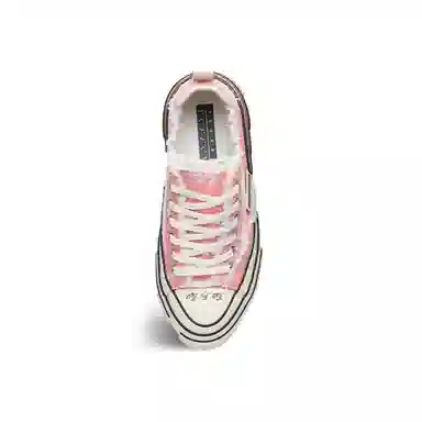 xVESSEL Low Canvas Sneakers Sakura Pink