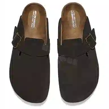 Skechers USA Men's Slip-On Clogs Black