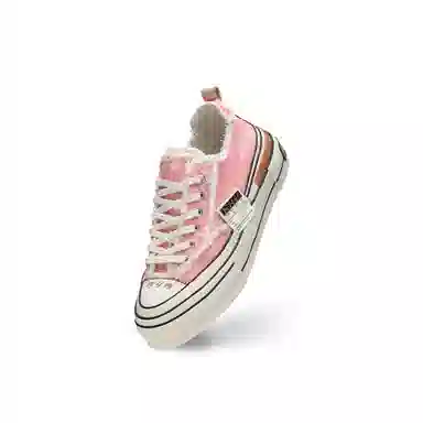 xVESSEL Low Canvas Sneakers Sakura Pink