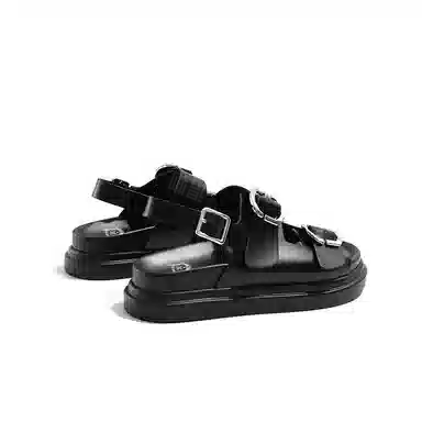 老喵 轻便简约 沙滩凉鞋 女款 黑色