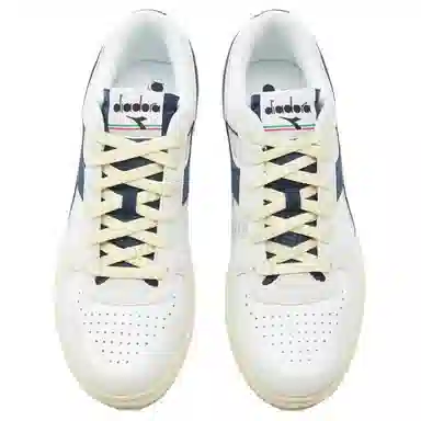 Diadora Magic Basket Low Suede Leather White