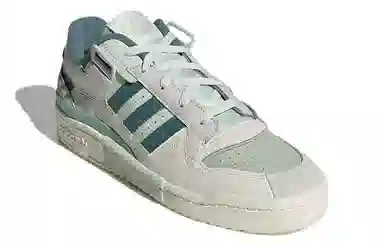 adidas Forum Exhibit Low White Brown Green