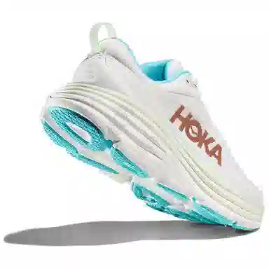 HOKA ONE ONE Bondi 8 White Blue