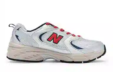 New Balance 530 Grey Silver Red