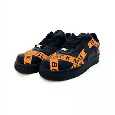 Nike Air Force 1 Black Orange