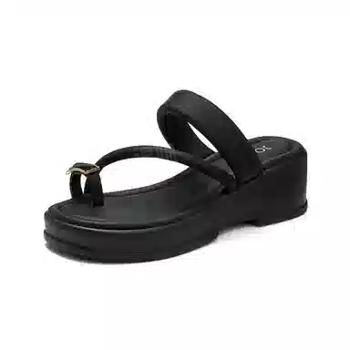 卓诗尼 合成革 百搭时尚 沙滩凉鞋 女款