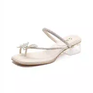 卓诗尼 潮流时尚法式人字拖鞋 女款