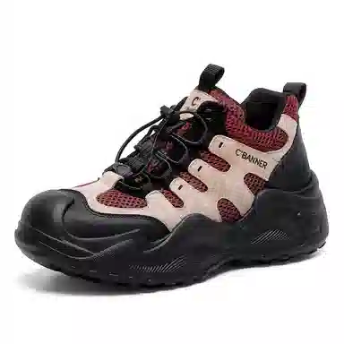 C°BANNER Casual Sneakers Brown Red