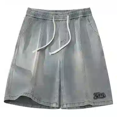 Garfield Family Vintage Washed Straight Shorts