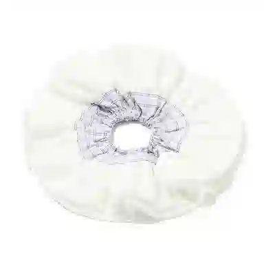 如花梦 奶油缎面褶皱高级感甜美公主感 网纱 发圈 女款