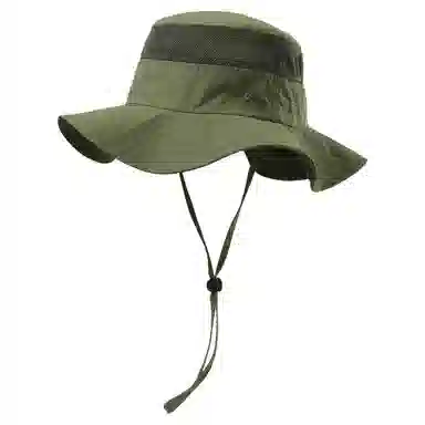 梦特娇 休闲简约时尚 涤纶 渔夫帽 男女同款情侣款