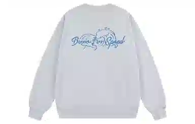 王者荣耀 卡通英雄头像织唛美式高街涂鸦落肩款宽松舒适透气痞帅青少年无性别百搭时尚潮流圆领卫衣 小乔款 男女同款