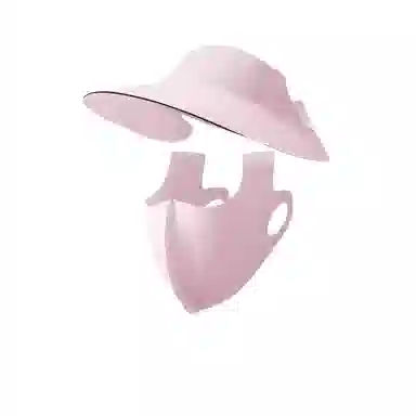 图涂丫 户外防紫外线遮脸无痕透气 聚酯纤维 防晒帽 女款