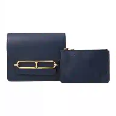 HERMES Roulis Slim Evercolor 2Z Bleu Nuit