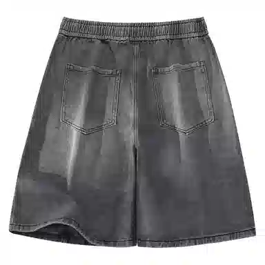 Garfield Family Vintage Washed Straight Shorts