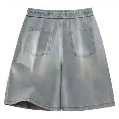 Garfield Family Vintage Washed Straight Shorts