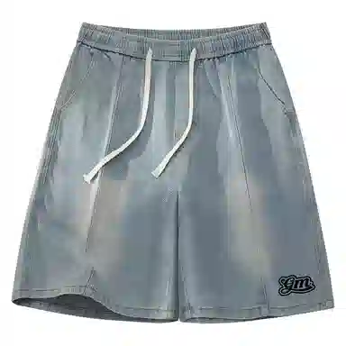 Garfield Family Vintage Washed Straight Shorts