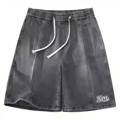 Garfield Family Vintage Washed Straight Shorts