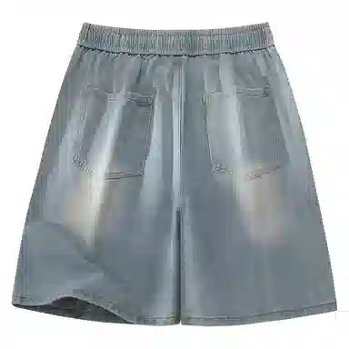 Garfield Family Vintage Washed Straight Shorts