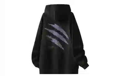 王者荣耀 美式复古爪痕落肩款百搭时尚潮牌高街痞帅青少年宽松舒适透气连帽卫衣 裴擒虎款 男女同款