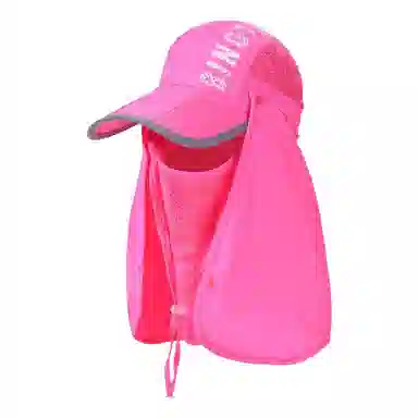 梦特娇 钓鱼骑行 聚酯纤维 防晒帽 男女同款情侣款