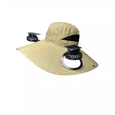 图涂丫 太阳能遮阳帽风扇帽子户外紫外线遮阳钓鱼太阳帽 速干布 渔夫帽 男女同款情侣款