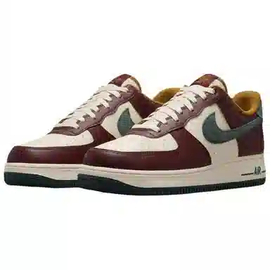 Nike Air Force 1 Low "Dark Team Red/Vintage Green"