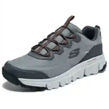 Skechers Outdoor Mens Grey Orange