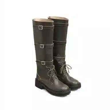 Lost in Echo High Boots Green