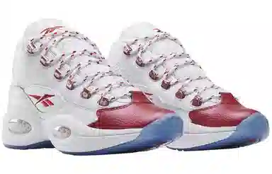 Reebok Question Mid White Red