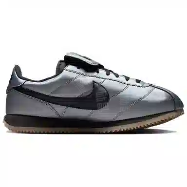 Nike Cortez LEATHER SE "Metallic Cool Grey Black"