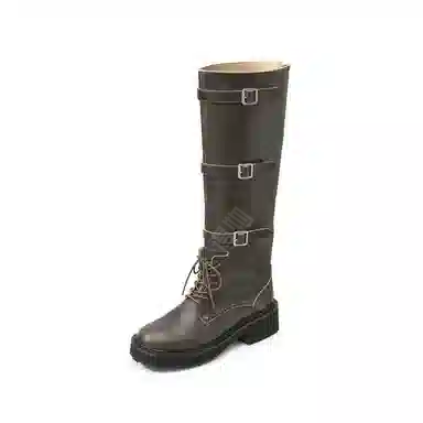 Lost in Echo High Boots Green