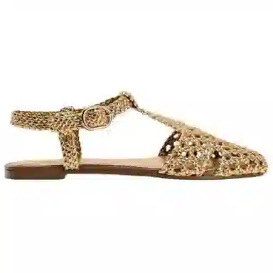 ZARA Roman Sandals Gold