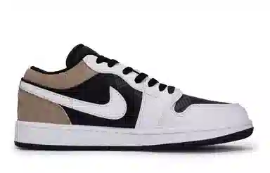 Jordan Air Jordan 1 Low Black White Brown