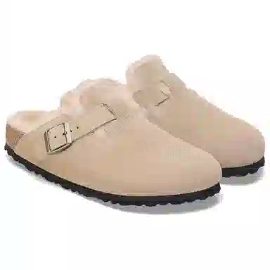 Birkenstock Boston Shearling Sand