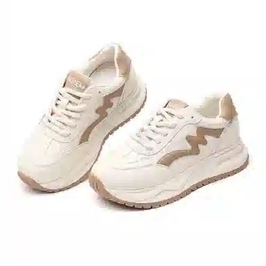 信诺 合成革 个性百搭通勤潮流 耐磨 低帮 老爹鞋 女款