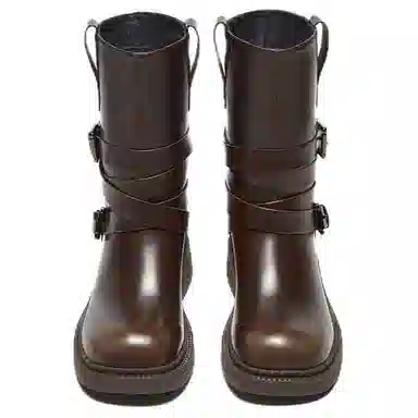 百思图 简约户外 潮流休闲 短靴 女款