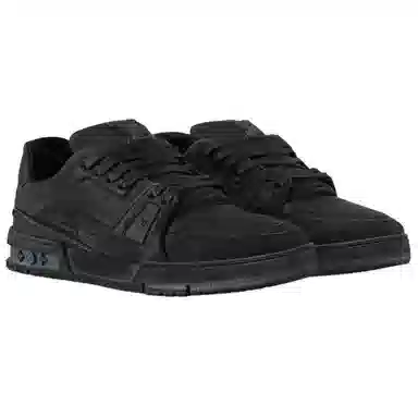 Louis Vuitton Trainer Low Top Black