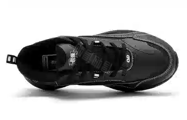 乔丹 运动舒适时尚 防滑耐磨 低帮 生活休闲鞋 男款 黑色