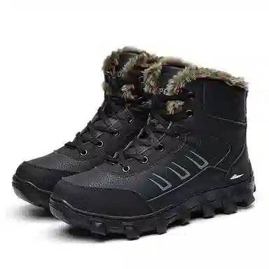 酷丁 保暖耐磨 加厚加绒舒适 雪地靴 男款