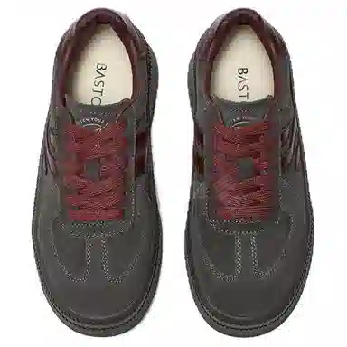 百思图 时尚复古 简约日常 低帮 板鞋 女款