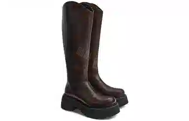 CHARLESKEITH ck PU V 6.5cm BlackDark Brown