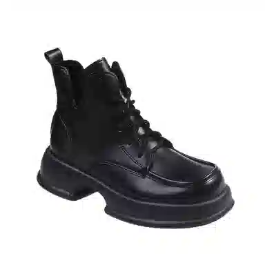 小鹿米利 英伦风 短靴 中跟 女款