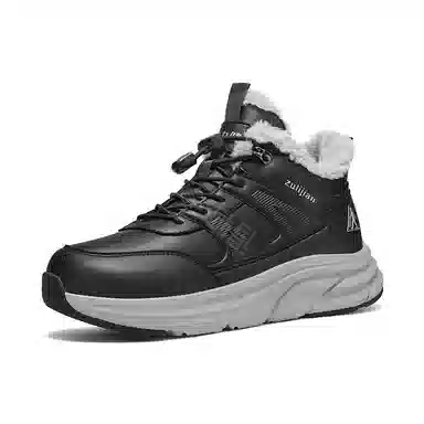 足力健 大棉鞋 爸爸鞋 妈妈鞋 保暖耐磨减震防滑 软底舒适 加绒加厚 户外御寒 抗寒锁温 日常百搭 及踝 雪地靴 男女同款