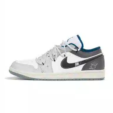 Jordan Air Jordan 1 Low Grey White