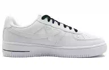 【定制球鞋】特步 空军一号 小猫钓鱼 手绘涂鸦 舒适休闲 时尚百搭 防滑耐磨 低帮 板鞋 男款 黑白