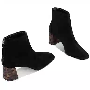 Jessica Sophia Leopard Ankle Boots