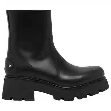 Celine Triomphe Ankle Boots Black