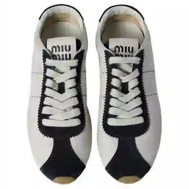 Miu Miu Plume White Blue