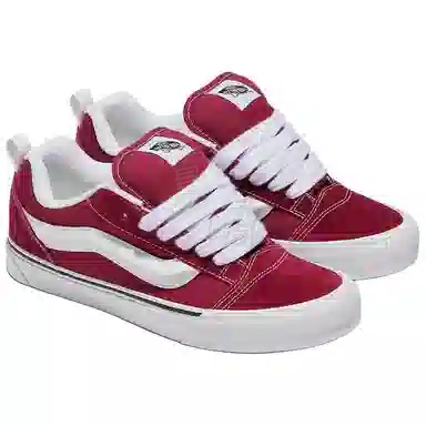 Vans Knu Skool Red White